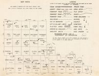 Index Map, Benson County 1959